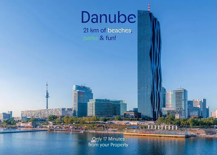 Near Danube & Prater Stern/central & Comfy 1br * Βιέννη